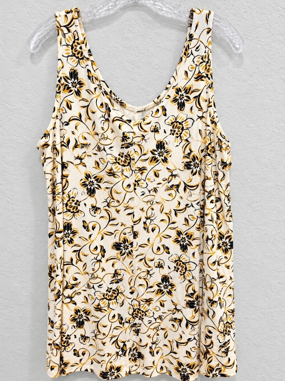 EVANS Floral Print Sleeveless Top – US 16 / EU 48